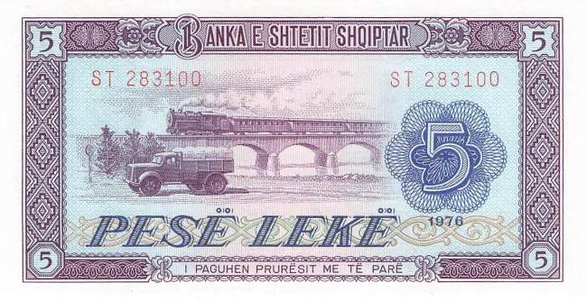 Albanien 5 Leke 1976 p42